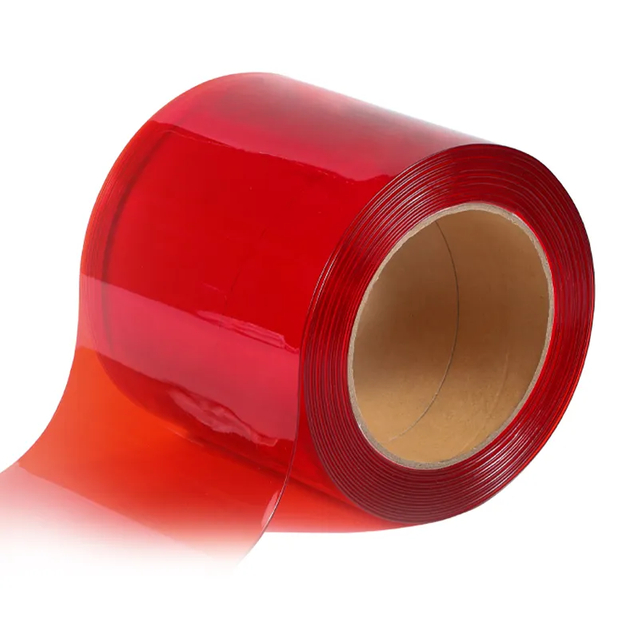 Deep Red Anti Arc PVC Flat Sheet for B2B Industrial Heat and Electrical Protection Applications