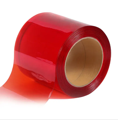 Deep Red Anti Arc PVC Flat Sheet for B2B Industrial Heat and Electrical Protection Applications