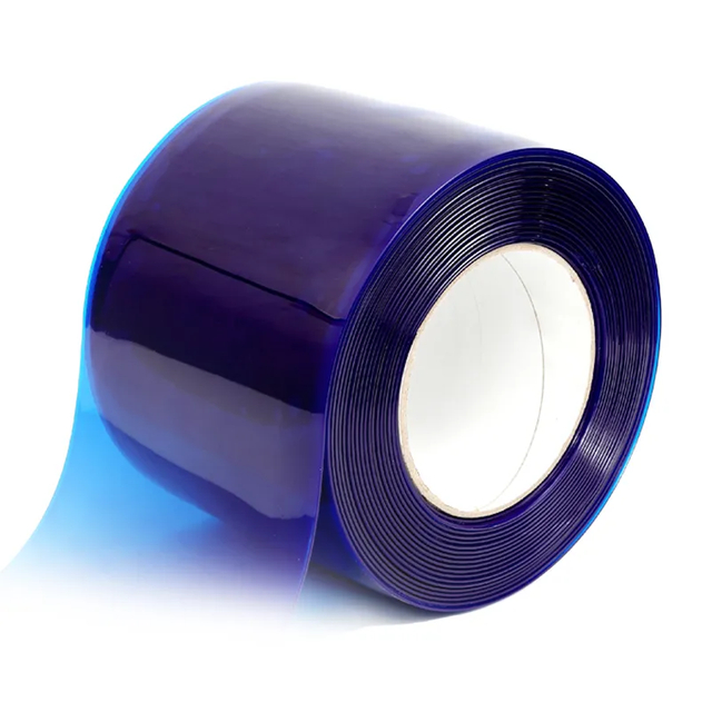 Transparent Blue Anti Arc PVC Sheet for B2B Industrial Safety And Monitoring Systems