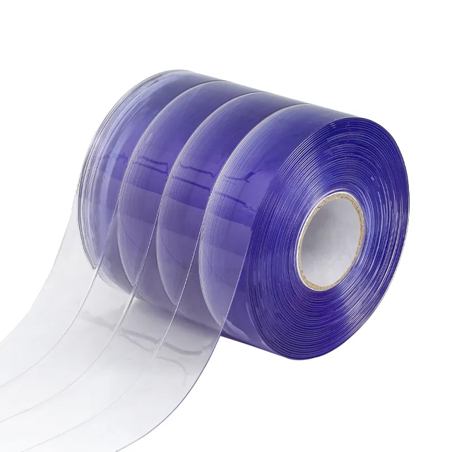White Low Temperature PVC Clamp Outlet Strip for B2B Industrial Curtain Installation Systems