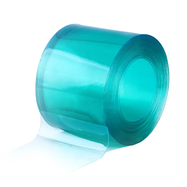 Crystal Colored Low Temperature PVC Sheet for B2B Industrial Curtain and Freezer Applications