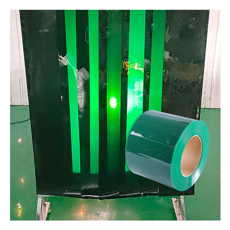 Heavy Duty Green Anti Arc PVC Flat Sheet for B2B Industrial Safety Barrier Systems