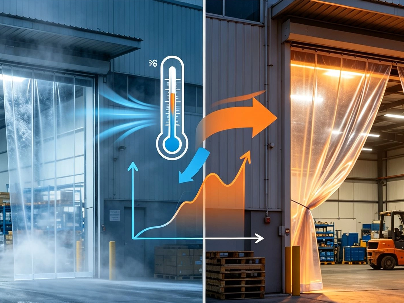 What Performance Changes Will Standard PVC Curtains Undergo in Different Temperature Environments?