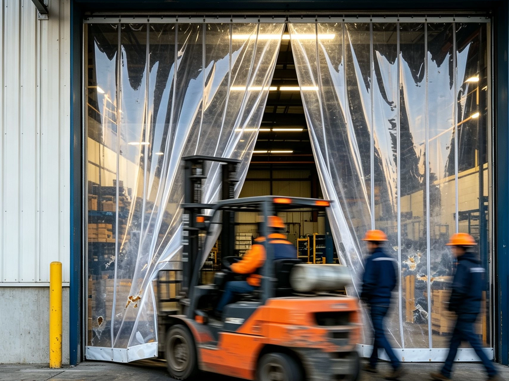 How To Optimize The Durability of Standard PVC Strip Curtains in High-Traffic Areas