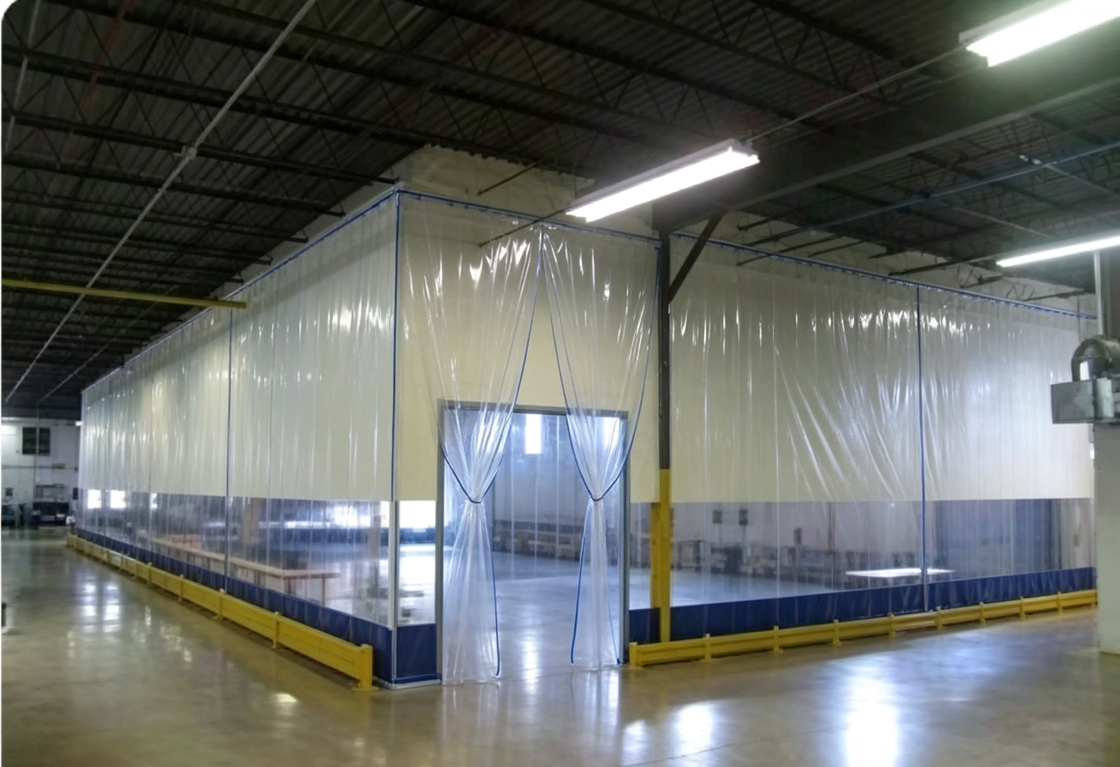 warehouse pvc curtain